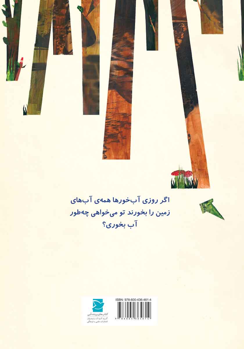 پشت جلد کتاب دختر گیس آبشاری