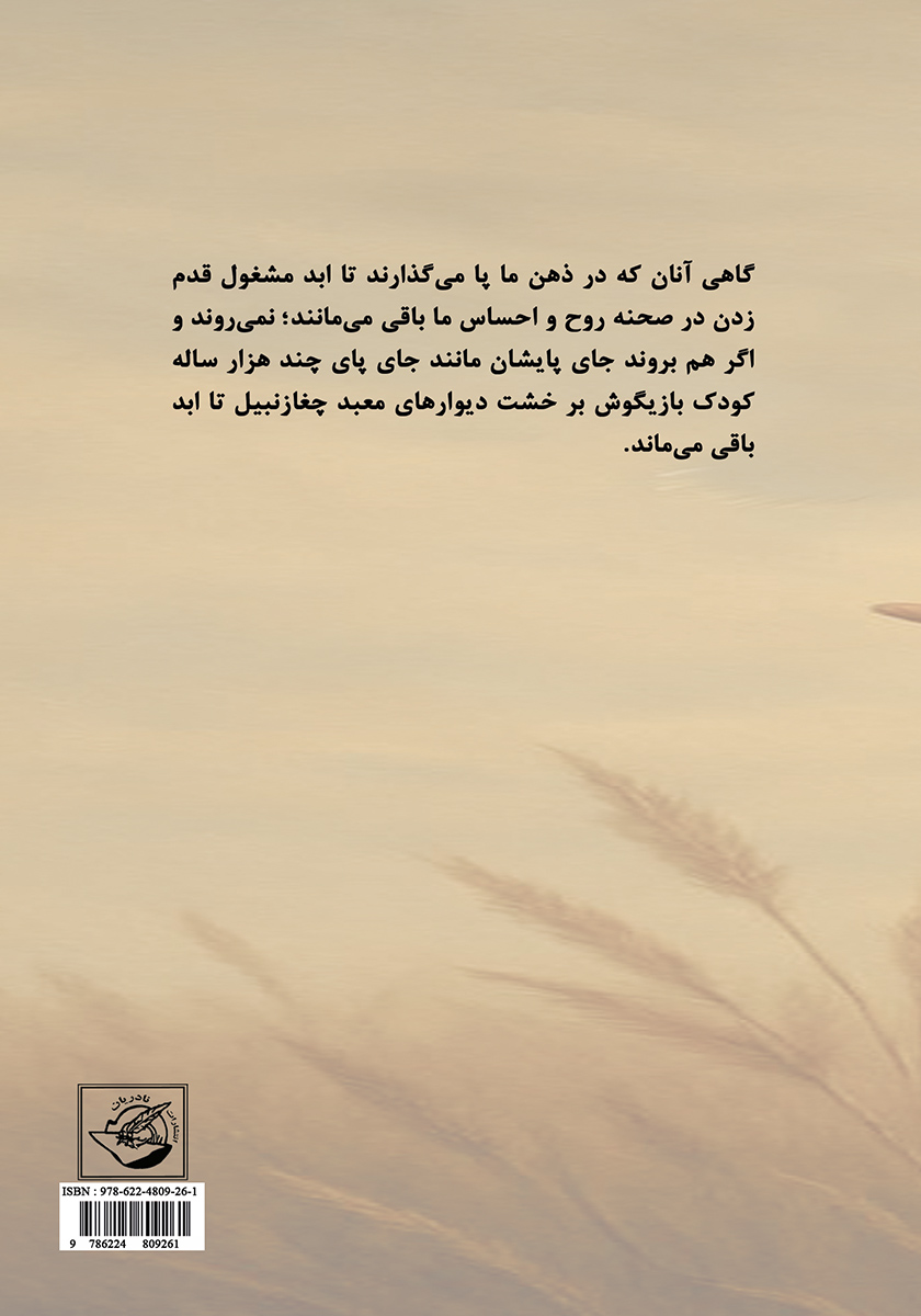 پشت جلد کتاب کتاب سندروم ملخ سرگردان
