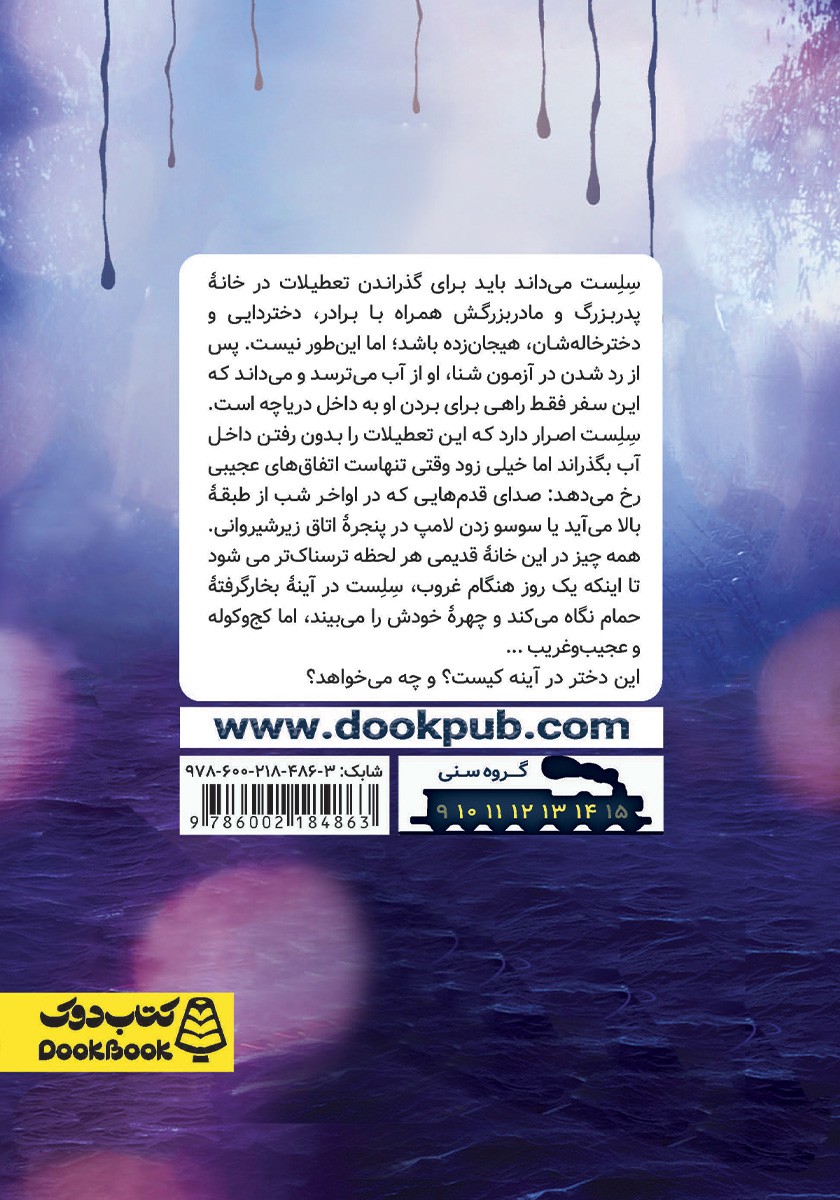 پشت جلد کتاب روح دریاچه