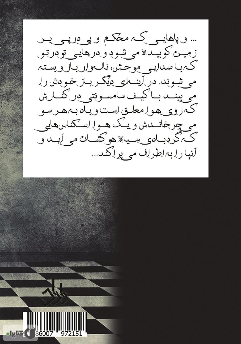 پشت جلد کتاب آینهها حرف میزنند