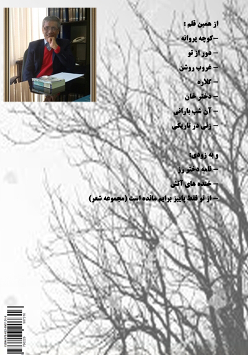 پشت جلد کتاب چشمان گلی