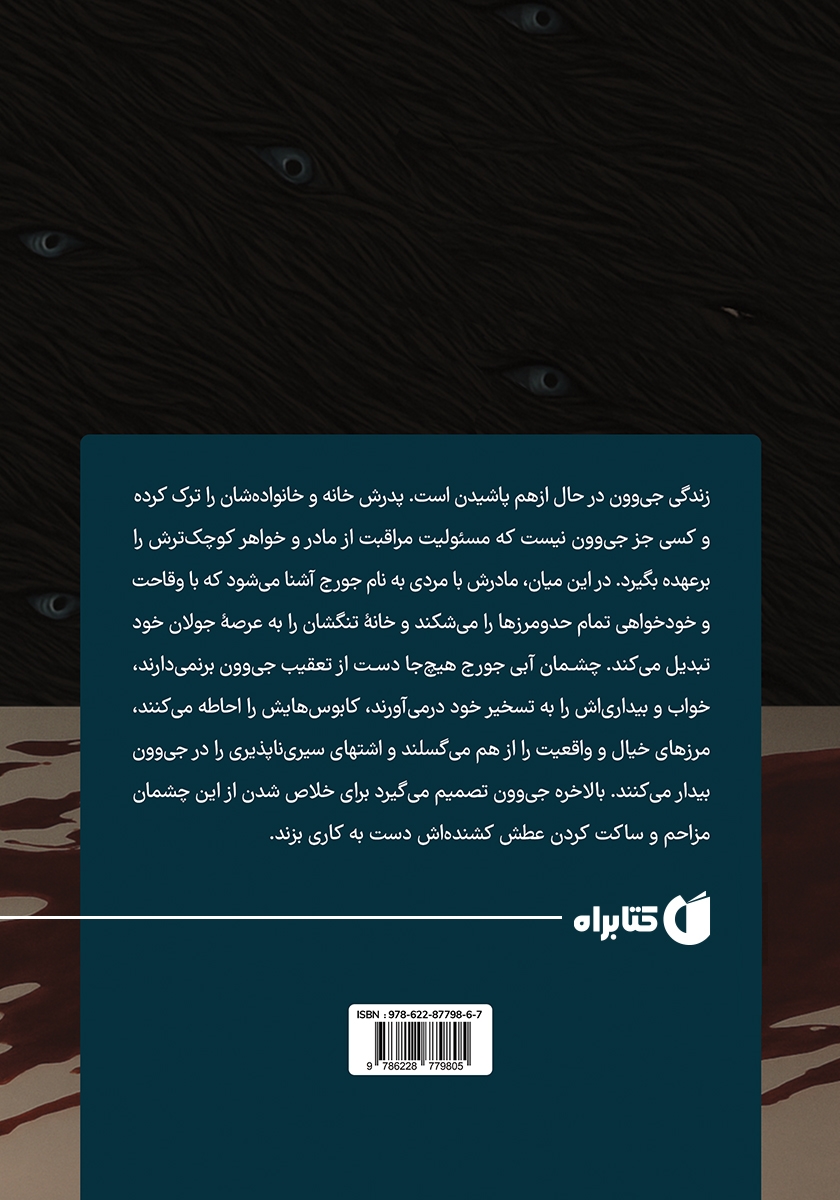 پشت جلد کتاب کتاب چشمها بهترین بخش ماجرا