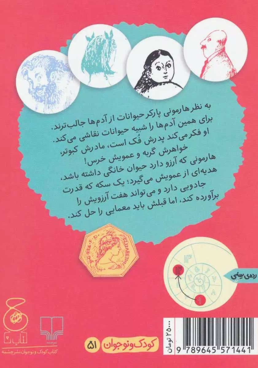پشت جلد کتاب دماغ ملکه
