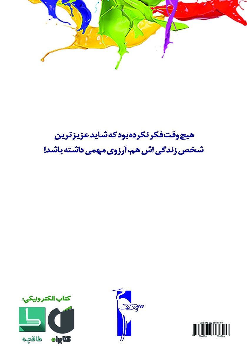 پشت جلد کتاب کتاب نمایشگاه نقاشی