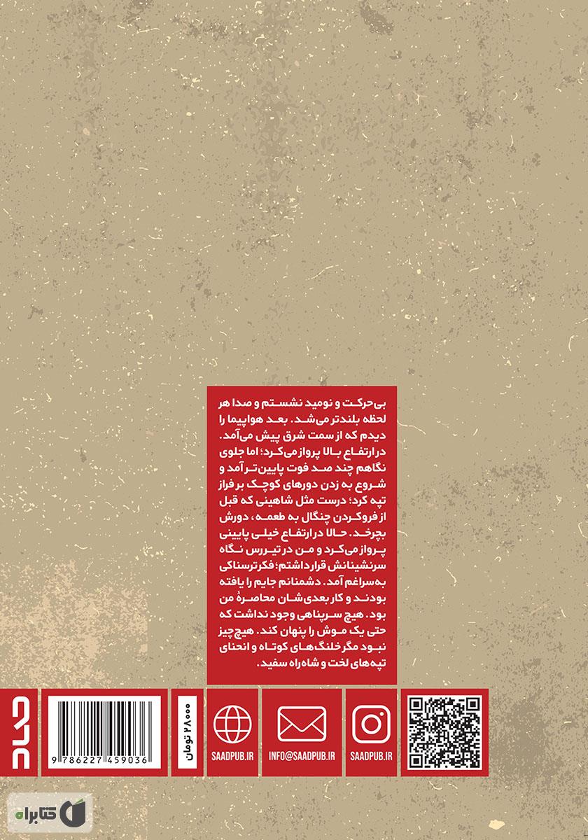 پشت جلد کتاب سی و نه پله