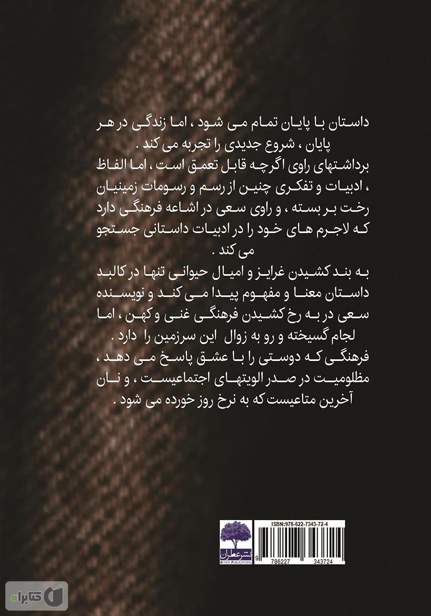 پشت جلد کتاب عروسک‌ها قصه آدم بزرگ‌ها را دوست ندارند