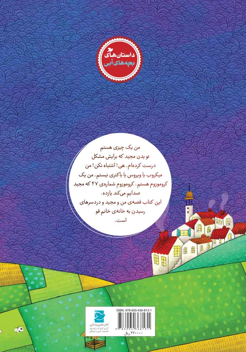 پشت جلد کتاب خانهی خانم قو