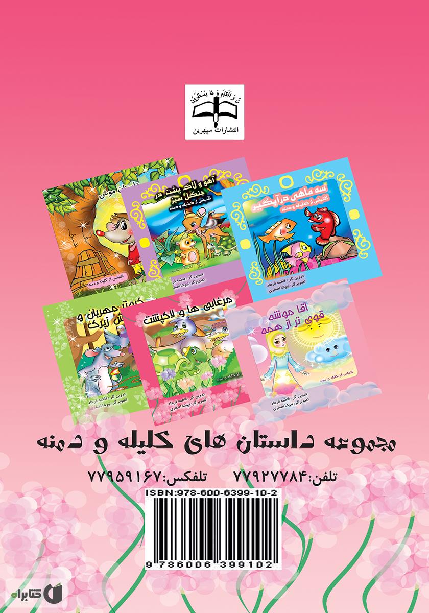 پشت جلد کتاب مرغابیها و لاکپشت