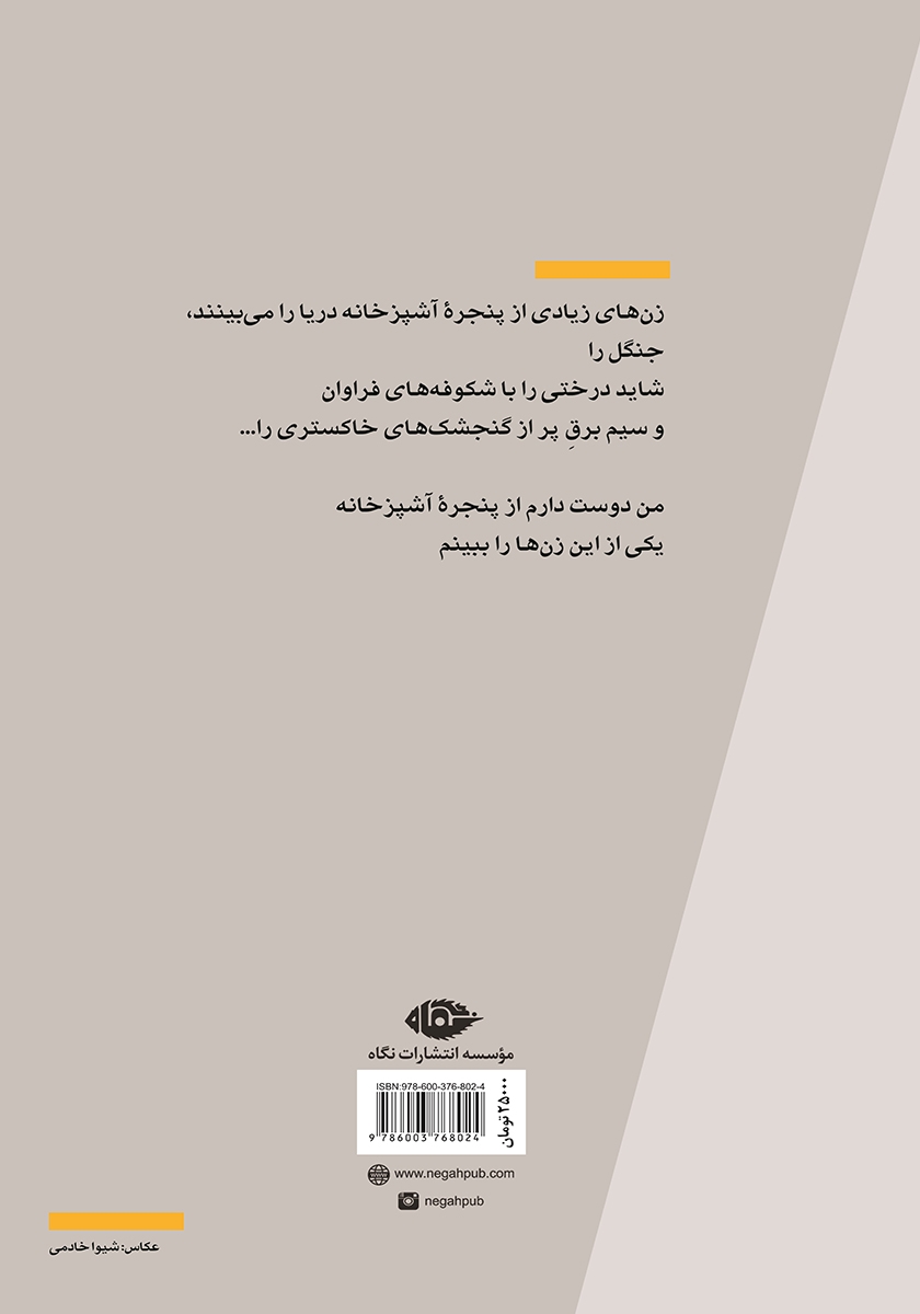 پشت جلد کتاب آمبرولا؛ خواهر گلهای جهان