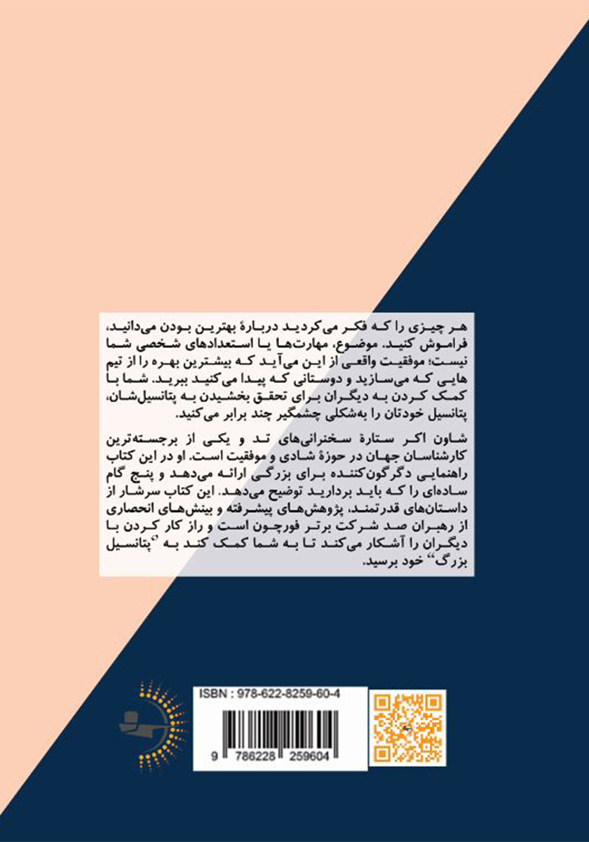 پشت جلد کتاب پتانسیل بزرگ