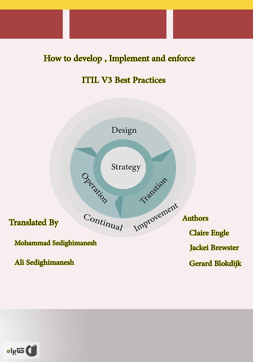 پشت جلد کتاب چگونگی توسعه، پیادهسازی و اجرای ITIL V3 Best Practices