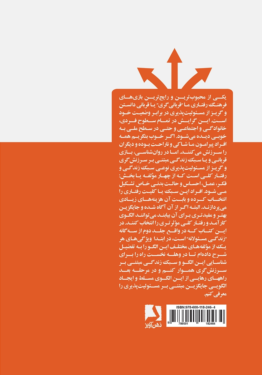 پشت جلد کتاب انسان و انتخاب دشوار