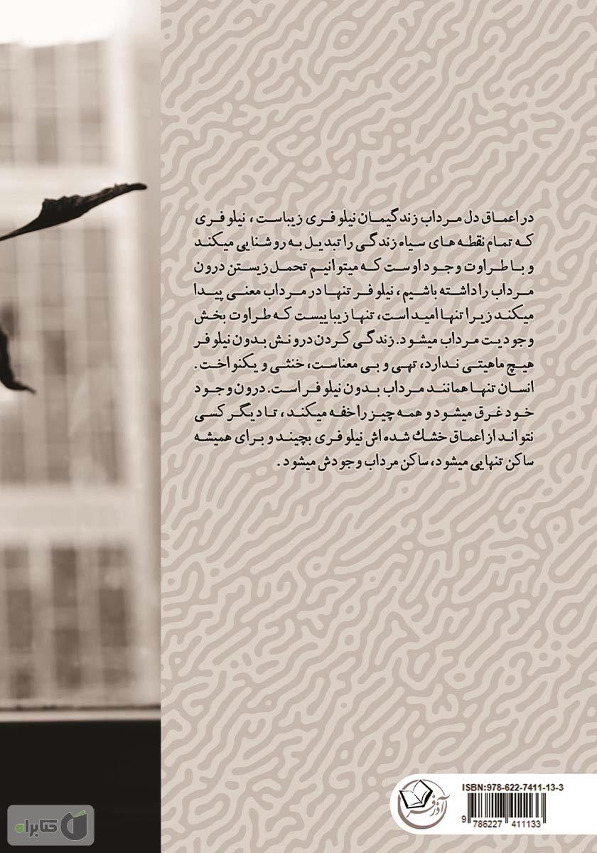 پشت جلد کتاب ساکن مرداب