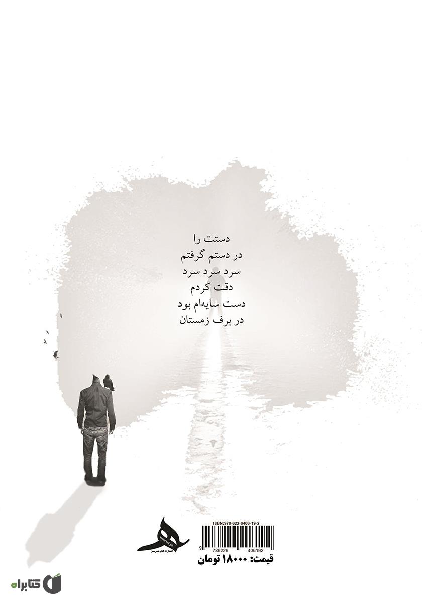پشت جلد کتاب دست سایه‌ام سرد است