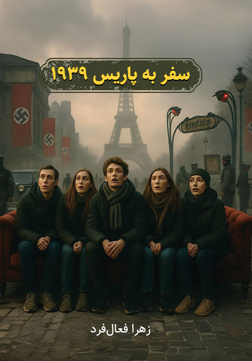 جلد کتاب کتاب سفر به پاریس 1939