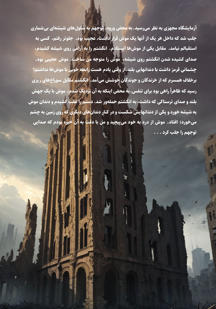 پشت جلد کتاب سفر به شهر ممنوعه 1: برج سیاه
