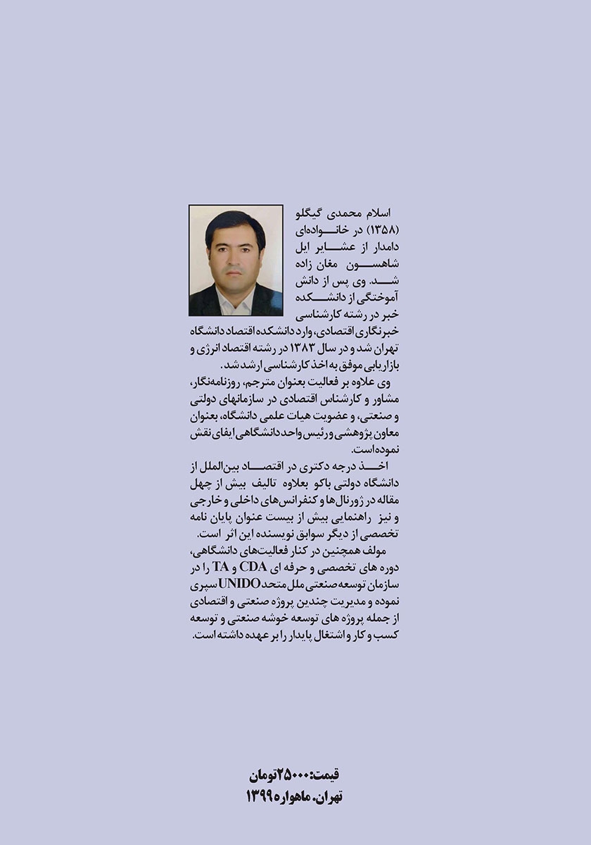 پشت جلد کتاب تکنولوژی اطلاعات و رشد اقتصادی کشورهای در حال توسعه