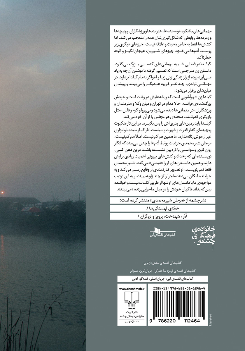 پشت جلد کتاب کتاب گیلدا