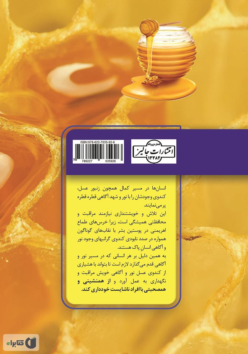 پشت جلد کتاب مجموعه داستانهای کندوی عسل