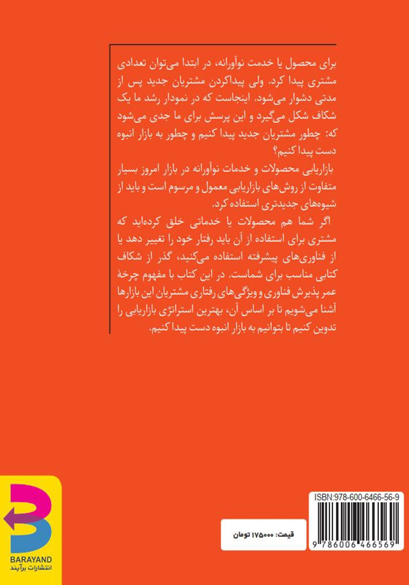 پشت جلد کتاب گذر از شکاف