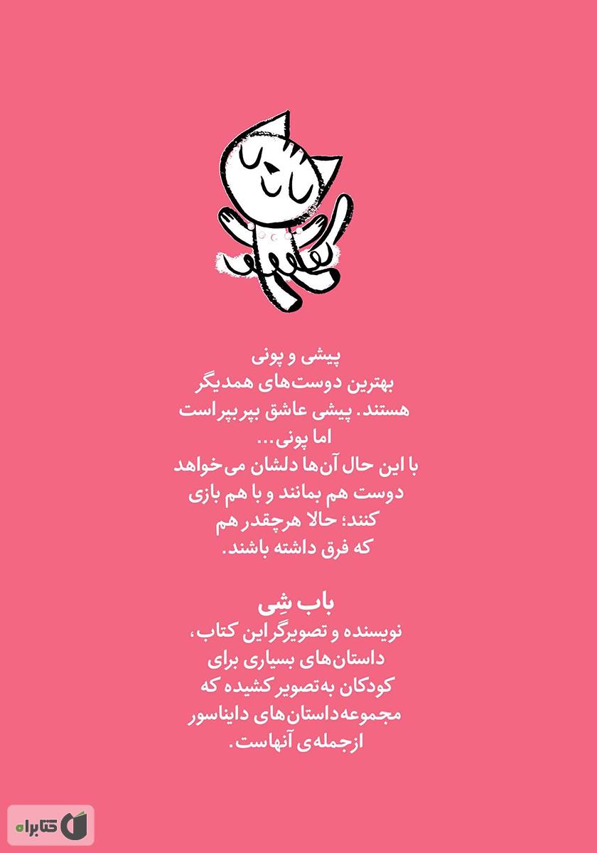 پشت جلد کتاب پیشی شاد: رازی که خیلی راز بود