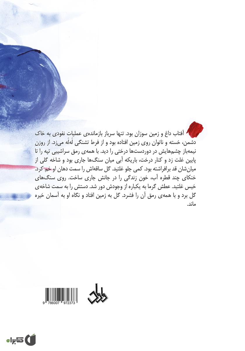 پشت جلد کتاب آسمان بهشت است