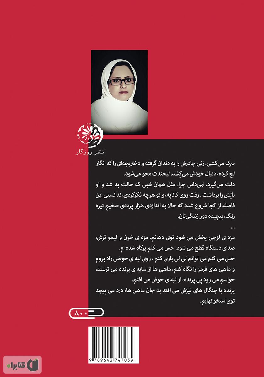 پشت جلد کتاب کتاب سرک نکش