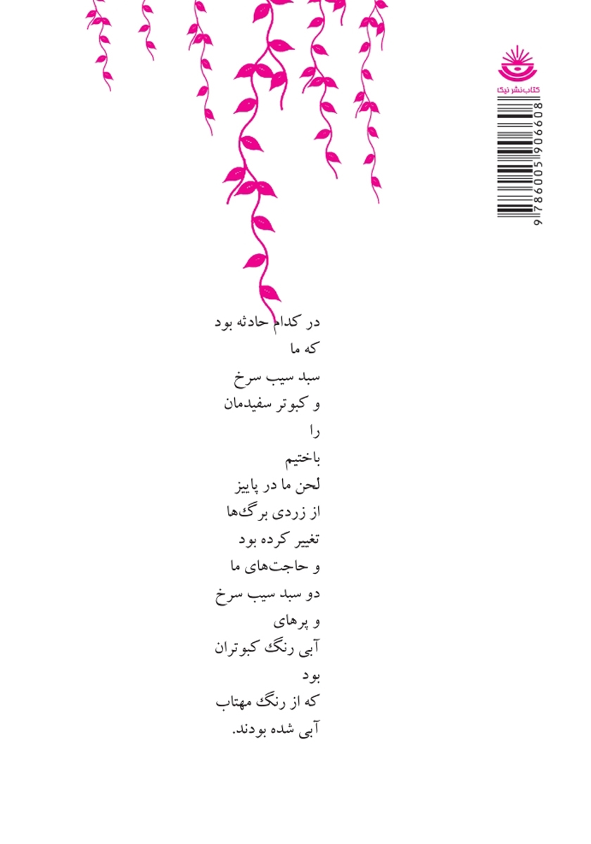 پشت جلد کتاب دفترهای واپسین - دفتر اول: به رنگ آبی