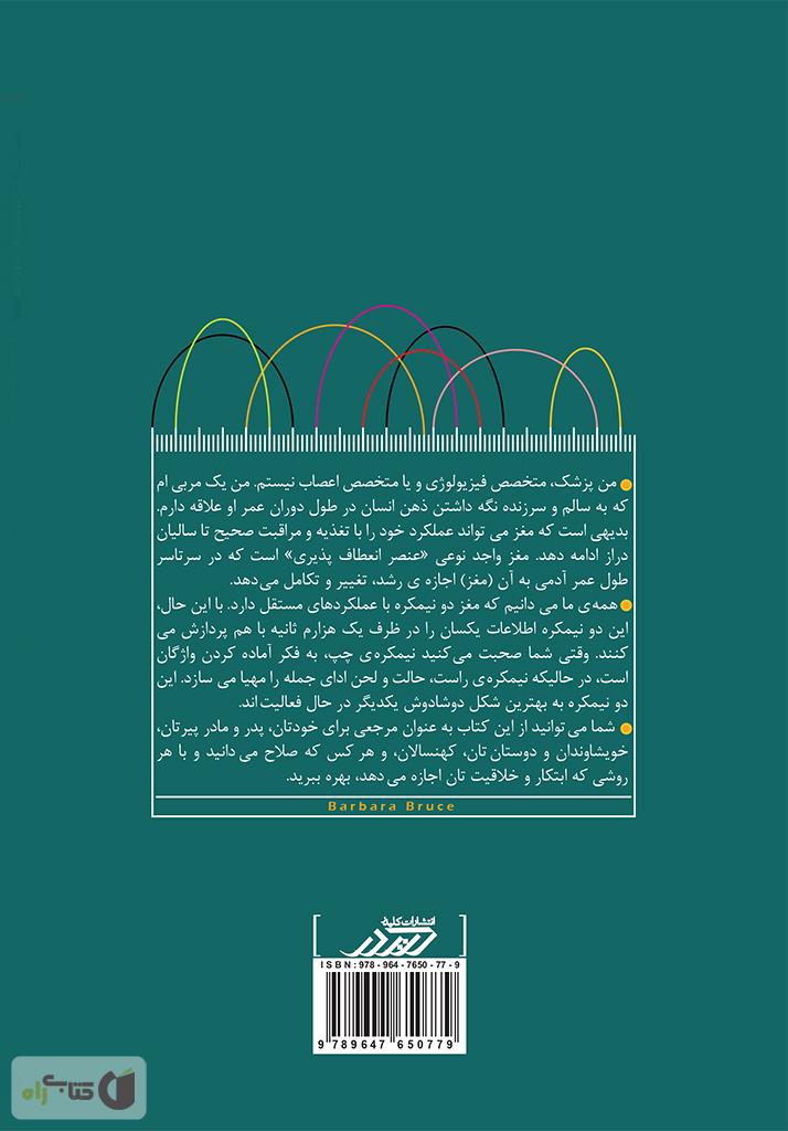 پشت جلد کتاب ایروبیک ذهن: 75 روش حفظ سلامت ذهن