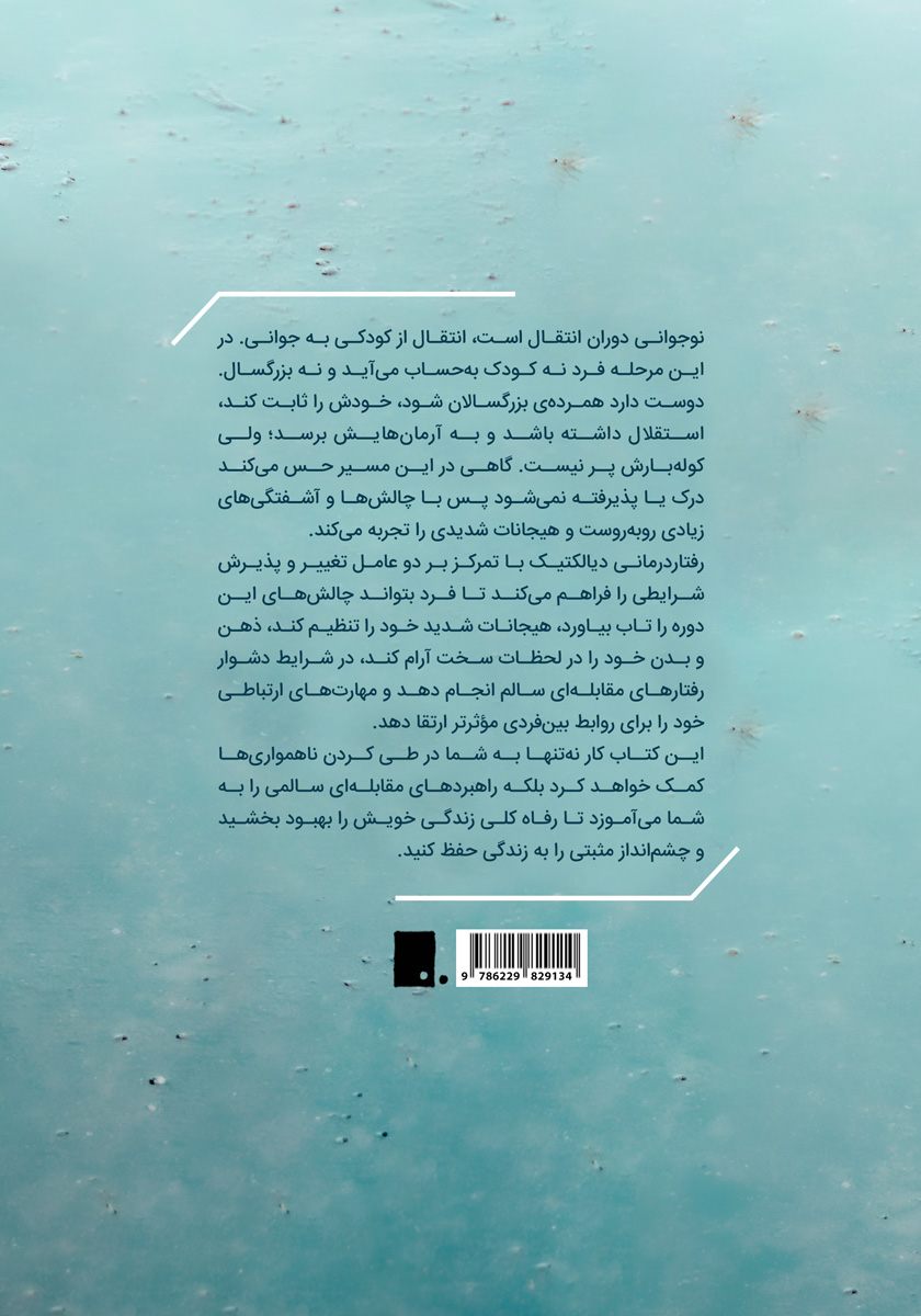 پشت جلد کتاب ذهنآگاهی و تنظیم هیجان