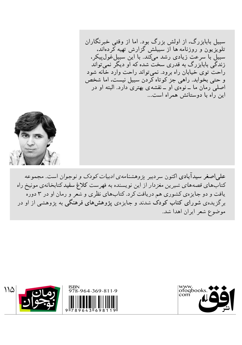 پشت جلد کتاب بابابزرگ سبیل موکتی