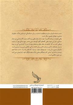 پشت جلد کتاب رمان دشت تشنه
