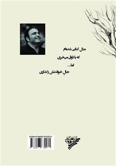 پشت جلد کتاب کتاب دنیا بدون تو یکی دو شماره تنگ است