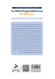 پشت جلد کتاب کتاب ریزحالات چهره برای کسب و کار