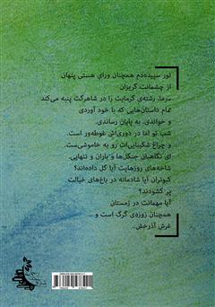 پشت جلد کتاب کتاب المتوحد راعی الریاح (شبان تنهای بادها)