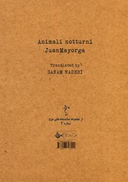 پشت جلد کتاب کتاب حیوانات شبگرد پشت جلد کتاب کتاب حیوانات شبگرد
