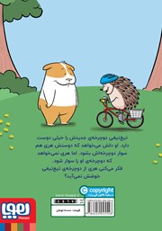 پشت جلد کتاب کتاب تیغ تیغی دوچرخهی نو دارد پشت جلد کتاب کتاب تیغ تیغی دوچرخهی نو دارد