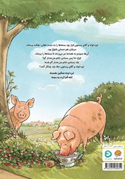 پشت جلد کتاب کتاب لیزه لوته پستچی می‌شه!