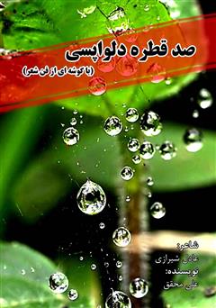 معرفی و دانلود کتاب صد قطره دلواپسی (با گوشه‌ای از فن شعر)