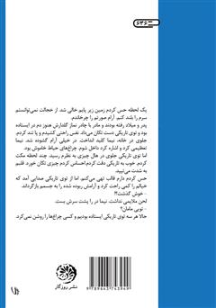 پشت جلد کتاب کتاب آتش زیر خاکستر