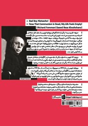 پشت جلد کتاب کتاب نیچه، ای پسر بد! / حالا که کمونیسم مرده، زندگی من پوچ شده!
