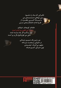 پشت جلد کتاب کتاب تنم از این قفس بزرگتر است