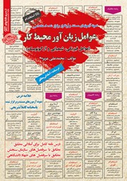 معرفی و دانلود کتاب استخدامی عوامل زیان آور محیط کار (عوامل فیزیکی، شیمیایی و آرگونومیک)