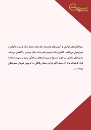 پشت جلد کتاب کاربرد پلاکت در ترمیم زخم سوختگی پشت جلد کتاب کاربرد پلاکت در ترمیم زخم سوختگی