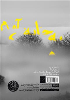 پشت جلد کتاب کتاب به خانه آمدم، هیچ کلمه‌ای در انتظارم نبود