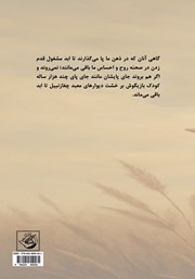 پشت جلد کتاب کتاب سندروم ملخ سرگردان