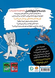 پشت جلد کتاب کتاب دار و دسته‌ی کبوترهای اصیل لونه کوپتر می‌سازند