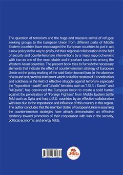 پشت جلد کتاب کتاب European Union Counter - terrorism Strategy and its Impact on Regional Relations with Iran پشت جلد کتاب کتاب European Union Counter - terrorism Strategy and its Impact on Regional Relations with Iran
