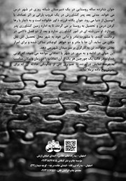 پشت جلد کتاب کتاب جورچین و پرده برداری از یک قتل