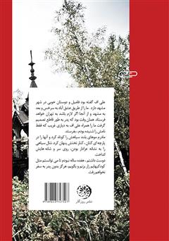 پشت جلد کتاب کتاب عمارت چوبی